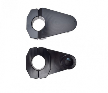 Set inaltatoare ghidon 28.5mm (risere), culoare negru, inaltime 60 mm [2]