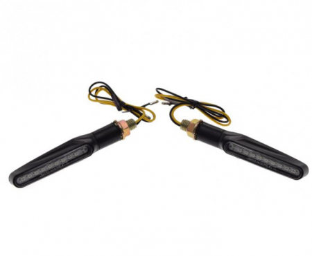 Set semnalizari - Set lampi semnalizare dinamice, LED, culoare negru