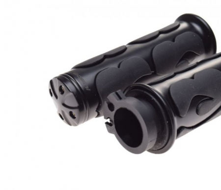 Set mansoane moto custom, culoare negru [1]