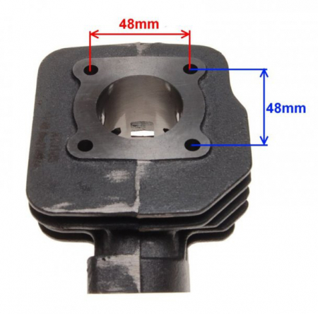 Set motor, piston Ø40, Peugeot Buxy 50 [4]