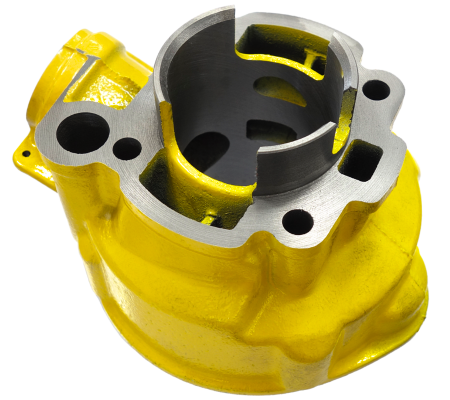 Set motor cilindru si chiuloasa, Minarelli Am6, 80cc, 46.5mm [1]