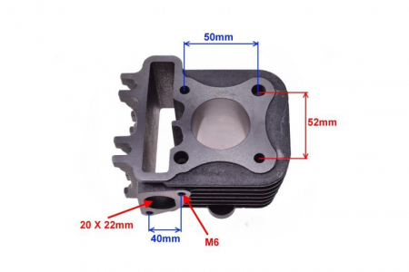 Set Motor Piaggio Zip, Liberty 50cc, 4T [1]
