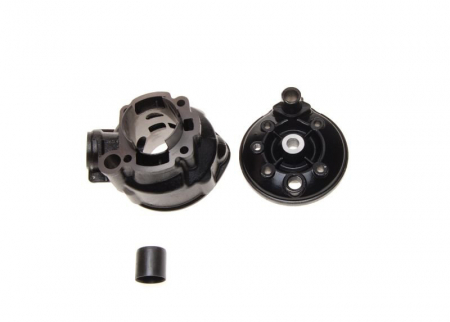 Set motor si chiuloasa, Minarelli AM6, 90cc, d.49, culoare negru [2]