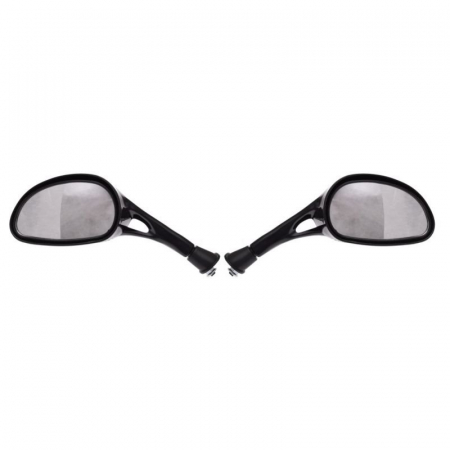 Set oglinzi moto/atv, 120x66mm, filet M8, culoare negru [1]