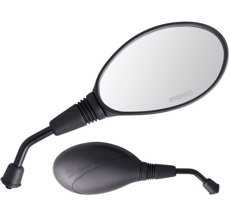 Oglinzi - Set oglinzi moto/atv/scuter, culoare negru, orlando, filet M8