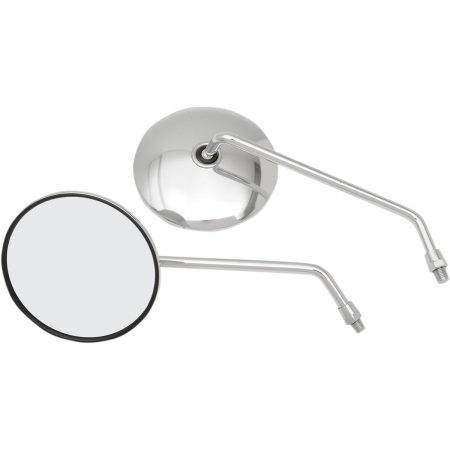 Suspensie Cadru - Set oglinzi universale moto Yamaha classic, culoare crom