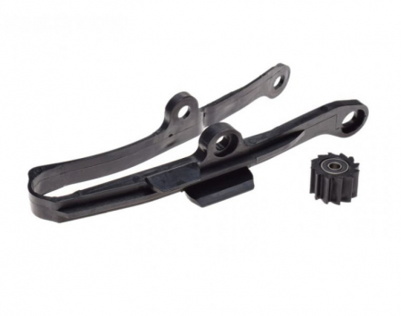 Transmisie  lant - Set patina bascula si rola Kawasaki KXF250 KXF450, culoare negru