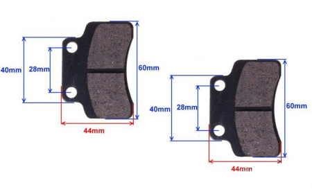 Set placute frana Keeway F-act, Focus [1]