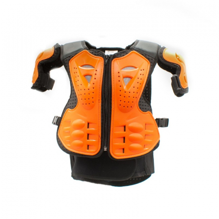 Set protectie corp si genunchi, cross/enduro/atv, copii XTR X2, marime universala, culoare portocaliu [1]