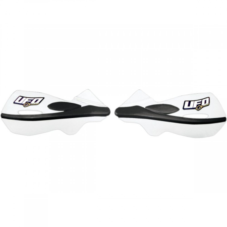Protectii maini / Kit-uri - Set protectii maini UFO Patrol, alb/negru 22mm