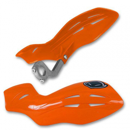 Suspensie Cadru - Set protectii maini universale Ufo "Gravity"ghidon D.22mm  portocalii