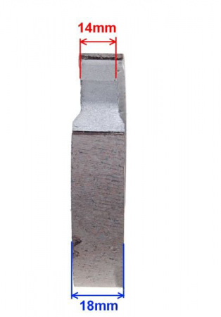 Set saboti frana d.95mm, 90x18mm [2]