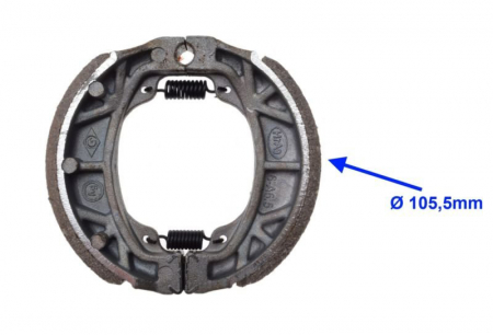 Set saboti frana fata 50Q2E 105x25mm, diametru 105mm [1]