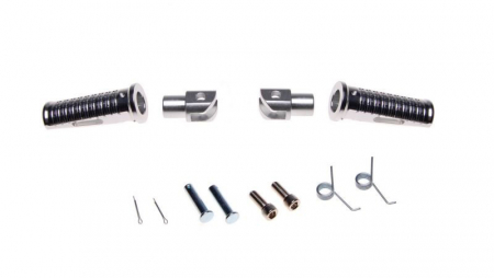 Suspensie Cadru - Set scarite moto pasager si suport