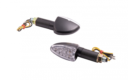 Set semanlizari MRT-001, LED 15 diode, culoare negru, E-mark [1]