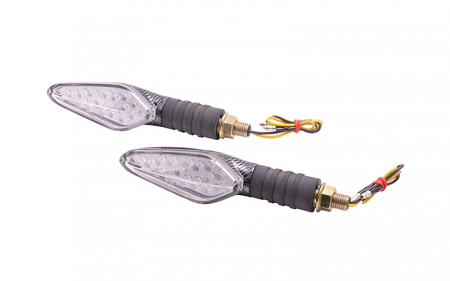 Set semnalizari - Set semnalizari MRT-090, LED 18 diode, culoare carbon, E-mark