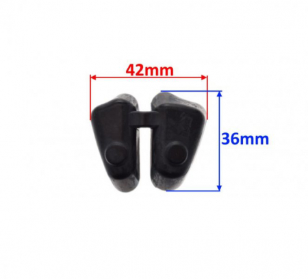 Set tampoane cauciuc pinion roata spate, Honda CBR1000RR, echivalent TOURMAX RWD-119 [1]