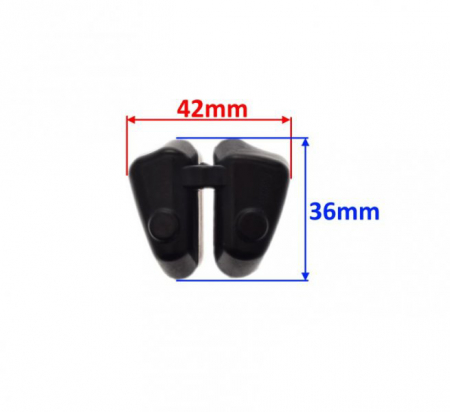 Set tampoane cauciuc pinion roata spate, Honda CBR600RR/CBR1000RR, echivalent 06410-MFJ-D00,  TOURMAX RWD-118 [1]