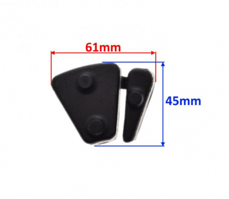 Set tampoane cauciuc pinion roata spate, Honda FT500/XRV750, echivalent 41241-MC8-670, TOURMAX RWD-107 [1]