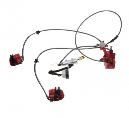 Sistem complet franare - Sistem franare complet Atv 150