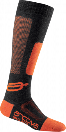 Sosete - Sosete Arctiva Insulator negru/portocaliu marime 43-46