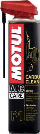 Uleiuri & Intretinere - Spray Curatare Carburator Motul Carbu Clean P1, 400 Ml