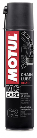 Uleiuri & Intretinere - Spray de uns lant Motul Chain Lube Road