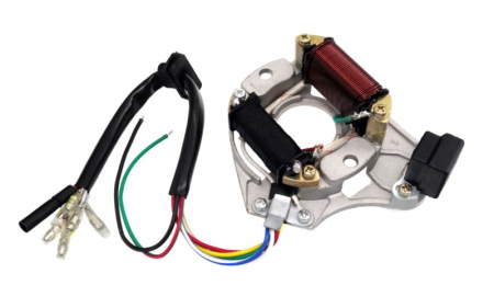 Statoare - Stator aprindere ATV/moto 50-110 cc, 2 bobine+cititor