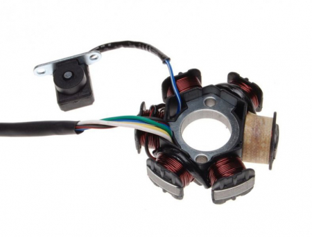 Statoare - Stator aprindere cu cititor  Atv110, 6 bobine