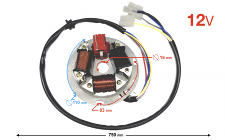 Stator magnetou Simson 12v [2]