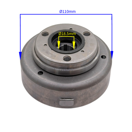 Magnetou+bendix,CROSS 125CC, diametru110mm [2]