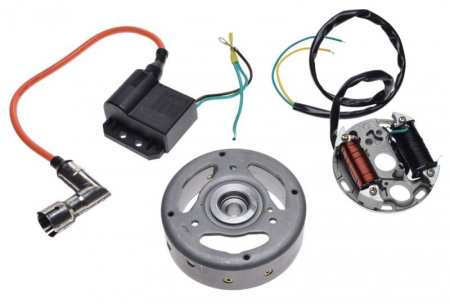 Set aprindere - Stator + rotor + cdi, Puch maxi 50, fara platina