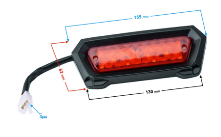 Electrica & Lumini - Stop spate LED atv/moto