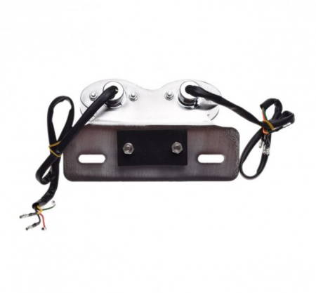 Stop spate motociclete,LED (12V 1/0,5W) suport pentru numar inmatriculare [2]