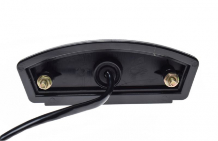 Stop spate WM moto/atv universal, sticla transparenta fumurie, LED [2]