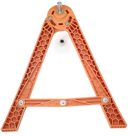 Suport cric lateral tip agrafa pentru cross-enduro, culoare portocaliu [1]