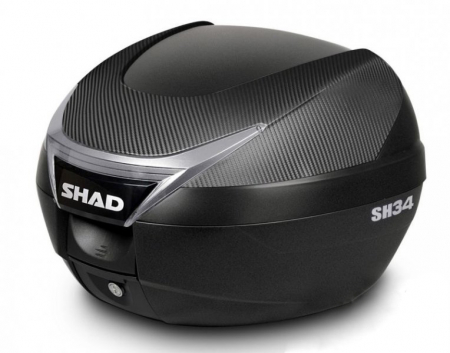Transport & Depozitare - Top case Shad SH34, culoare negru/carbon