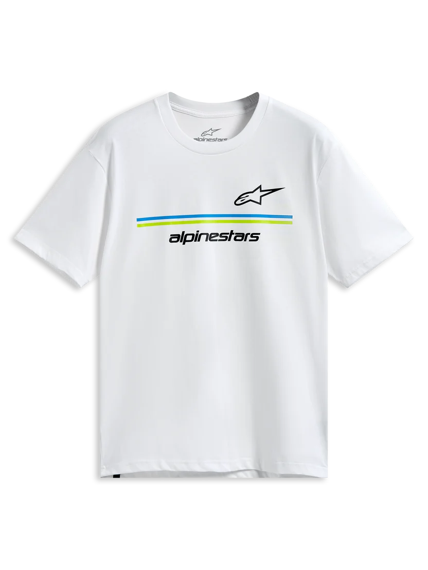 Tricouri - Tricou Alpinestars Lanes CSF, culoare alb, marime L