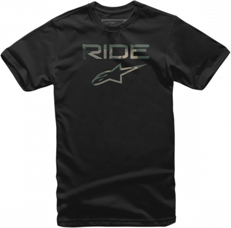 Tricouri - Tricou Alpinestars Ride 2.0 Camo TEE culoare Negru marime XL