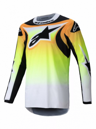 Tricouri - Tricou atv/cross Alpinestars Fluid Wurx, culoare portocaliu/galben, marime M