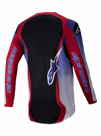 Tricou atv/cross Alpinestars Fluid Wurx, culoare violet/rosu, marime 2XL [1]