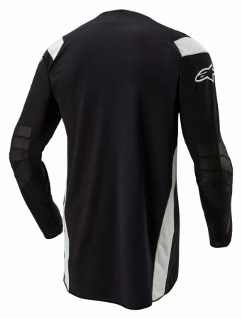 Tricou atv/cross Alpinestars Techdura, culoare negru/alb, marime XL [1]