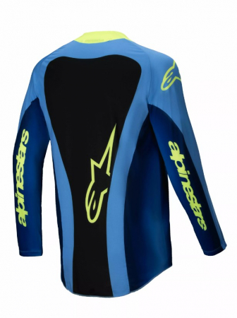 Tricou atv/cross Alpinestars Techstar Melt, culoare galben/albastru/negru, marime 2XL [1]