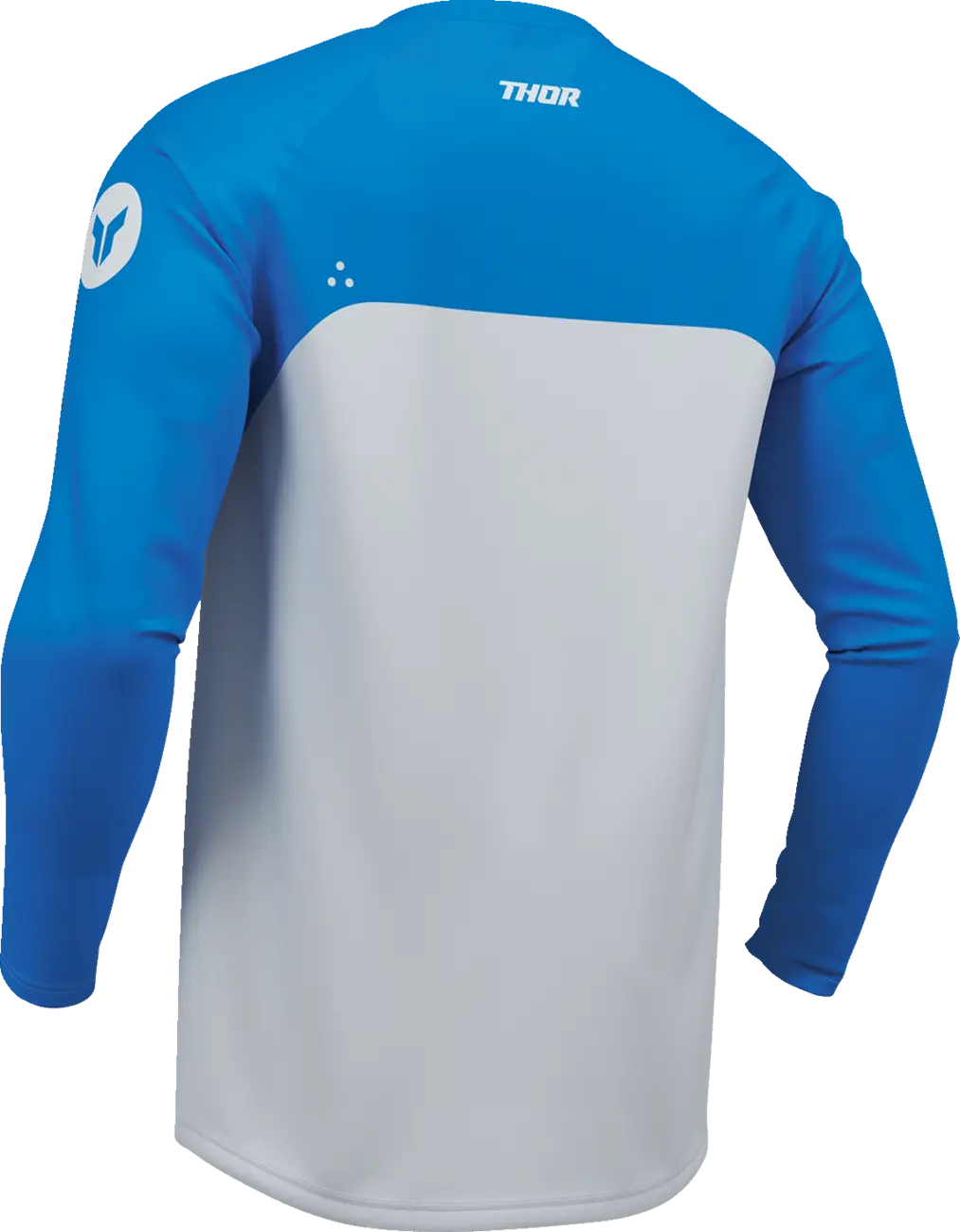 Tricou atv/cross copii Thor Ridemode Menace, culoare gri/albastru, marime 2YXS [1]