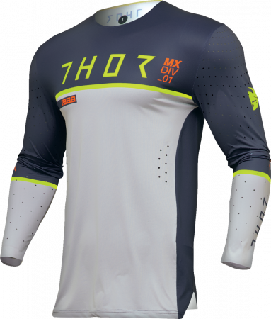 Tricouri - Tricou atv/cross Thor Prime Ace, culoare bleumarin/gri, marime 2XL