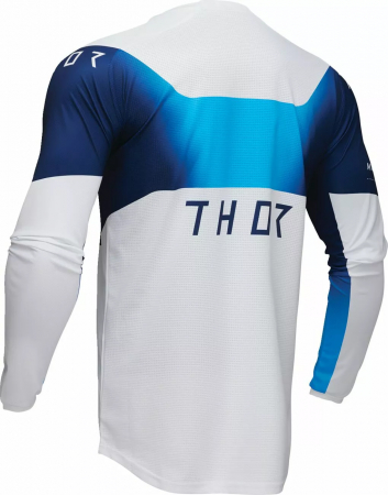 Tricou Thor LaunchMode Storm, culoare alb/albastru, marime 2XL [2]