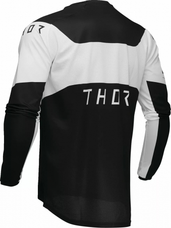 Tricou Thor LaunchMode Storm, culoare alb/negru, marime S [2]