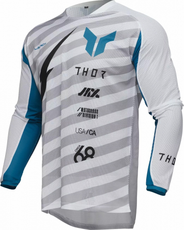 Tricouri - Tricou Thor LaunchMode Vented Raid, culoare gri, marime 2XL