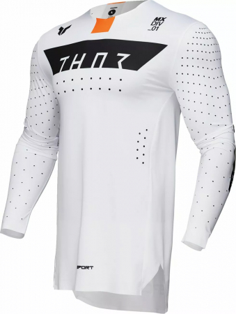 Tricouri - Tricou Thor SportMode Rouge, culoare alb/portocaliu, marime 2XL
