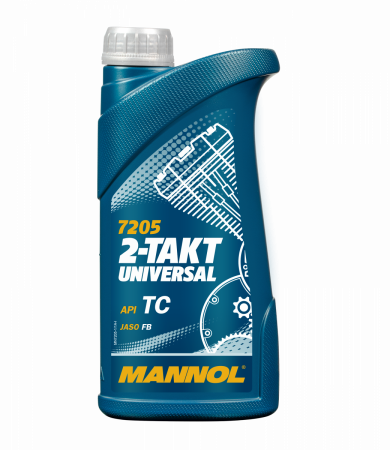 Ulei 2T - Ulei 2T mineral universal, Mannol, 1l